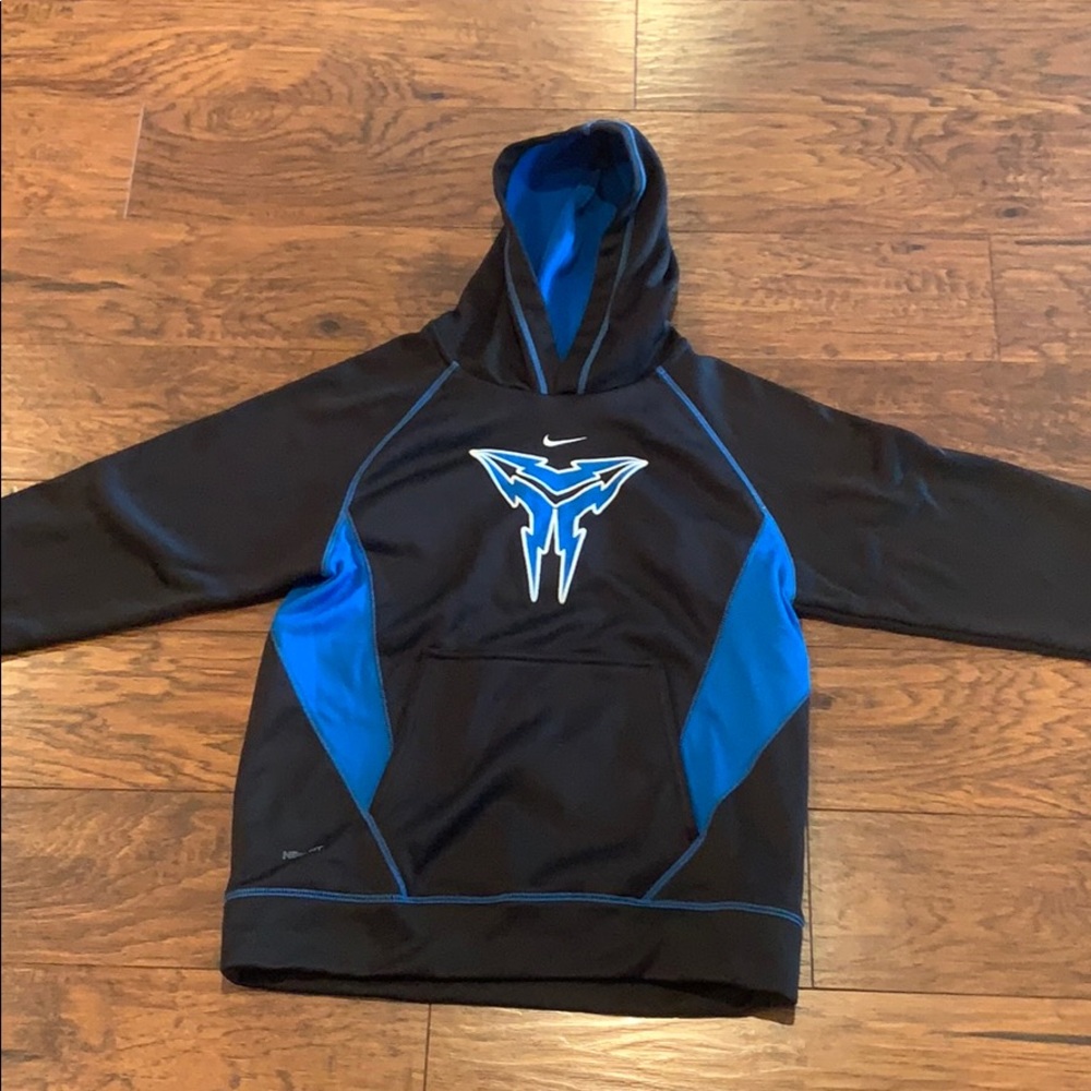 Black/Blue Nike hoodie